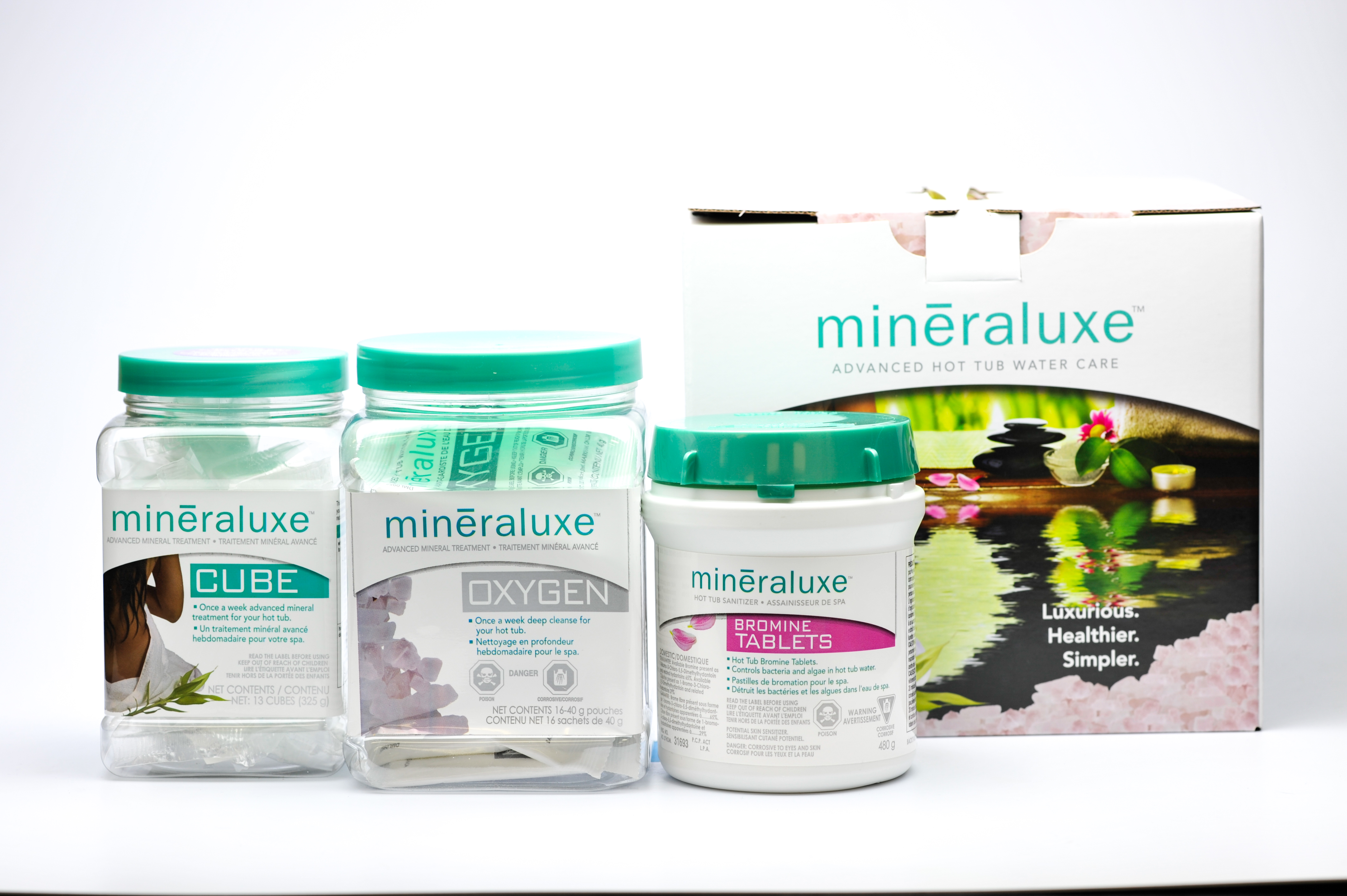 3 Month Mineraluxe Bromine Tablet Kit - VINYL REPAIR KITS